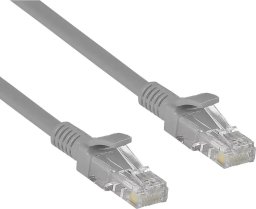 Riff Kabel sieciowy RJ-45, Cat.6, UTP, szary, 3 m (RF-CAT6-3M)