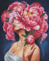 Ideyka Diamentowa mozaika bez ramy - Czułość i... 40x50cm