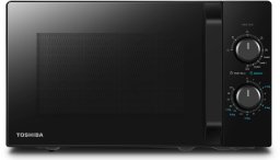 Kuchenka mikrofalowa Toshiba Kuchenka mikrofalowa MW2 MG20PBK 20L z funkcją grilla o mocy 1000W moc mikrofalowa 800W MW2 MG20PBK (6944271671047)