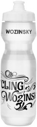 Wozinsky Bidon rowerowy butelka do wody napojów 750ml - transparentny Bidon rowerowy butelka do wody napojów 750ml - transparentny