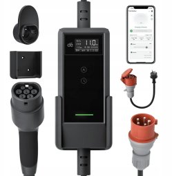 Ładowarka Przenośna ładowarka wallbox d EV 11kW Typ 2 na siłę aut EV 15m app