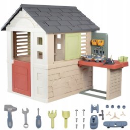 Smoby S.LIFE NATURE* PLAYHOUSE + WORKSHOP