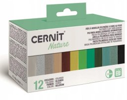 Cernit Modelina kolory natury 12x25g