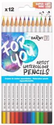 DARWI Kredki akwarelowe 12 kolorów