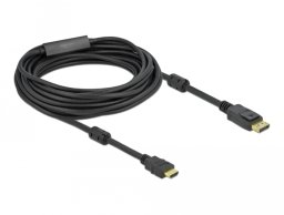 Kabel Delock Pasywne kabel DisplayPort 1.2 do HDMI 4K 30 Hz 7 m Video Monitor