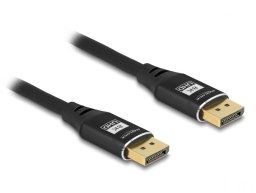 Kabel Delock DisplayPort kabel liliowy metal, 8K 60 Hz, 5 m, Monitor, Video Display AV