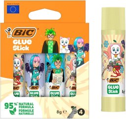 Bic Klej Stick ECOlustions* 8g Decor 4szt BIC