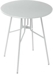 Beliani Stolik bistro TALTAL 64 cm Metal Szary