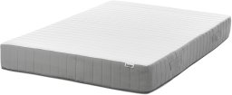 Beliani Materac kieszeniowy z pianką termoelastyczną CUSHY H2/3 średnio twardy 120 x 200 cm
