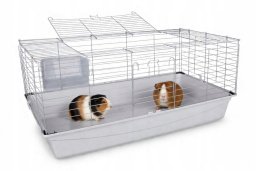 Ender KLATKA dla KRÓLIKA, ŚWINKI MORSKIEJ, GRYZONI Wysoka Solidna XL 100x55x44 cm