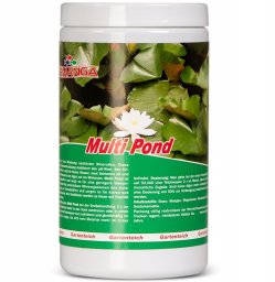 FEMANGA Femanga, Multi Pond, Preparat mineralno-bakteryjny na czystą wodę w stawie, 1000g