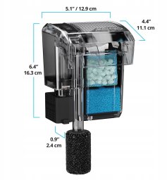 Fluval Filtr kaskadowy AC20 Power Filter, 18-76 L
