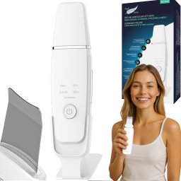 Medi Sleep Peeling kawitacyjny bezprzewodowy EMS ION ultradźwięki oczyszczanie twarzy
