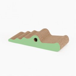 Catit Zoo Scratcher Krokodyl, drapak, dla kota, kartonowy, 44 x 18,5 x 9,5 cm