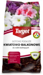 Target Gotowe podłoże kwiatowo-balkonowe 20 L