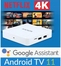 Odtwarzacz multimedialny Zehnder Odtwarzacz multimedialny KICKPI Android SMART TV 4K BOX, ZEHNDER KP-1