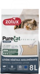 Żwirek dla kota Zolux ZOLUX Żwirek dla kota zbrylający PURECAT PREMIUM 8L