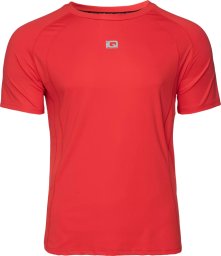 IQ Męska koszulka z krótkim rękawem Iq intelligence quality IGNITE fiery red rozmiar S
