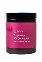 Błogo Lova Zmysłowa sól do kąpieli Jaśmin Cyklamen Magnolia, 180 g