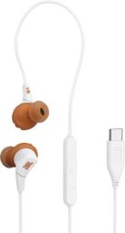 Słuchawki Harman JBL Endurance Run 3 Wired, USB-C In-Ear, White