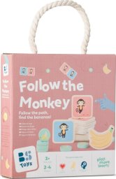 BS Toys Śledź Małpkę - zabawka zręcznościowa edu drewniana