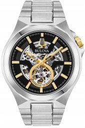 Zegarek Bulova Zegarek męski Bulova 98A224 srebrny