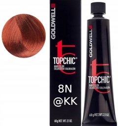Goldwell Goldwell, TopChic, Permanent Hair Dye, 8N@KK , 60 ml For Women