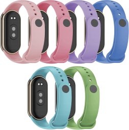 ChronSmarta Zestaw: 6x pasek ChronSmarta do smartband'a Xiaomi Mi Band 8 / 9 / 10