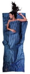 Cocoon Wkładka do śpiwora Cocoon TravelSheet Silk, checked silk