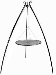 Tyletegotu Grill na trójnogu 200 cm LARGO ruszt stal nierdzewna 60 cm TYLETEGOTU