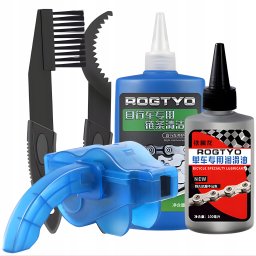 Retoo ZESTAW DO CZYSZCZENIA MYCIA ROWERU ŁAŃCUCHA PIELĘGNACJI SMAROWANIA XXL