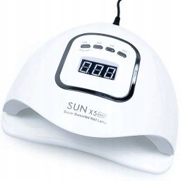 Lampa do paznokci Retoo LAMPA UV LED DO PAZNOKCI 80W HYBRYDY ŻELE DUAL szary karton