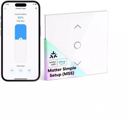Meross Inteligentny przełącznik rolet WiFi Meross MRS100MA (EU) (Matter)