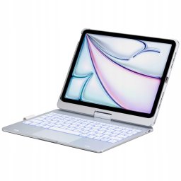 Etui na tablet SUPERO Etui Typecase Flexbook Touch             z klawiaturą do iPad Air 11" M2 2024 / M3 2025 / M4 2026 jasno różowy