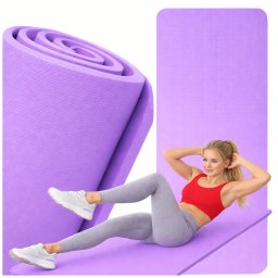 Verk Mata do ćwiczeń jogi pilatesu fitness gimnastyczna treningowa 170cm gruba