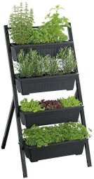 Maximex Regał z grządkami 4-poziomowy 62 x 108 x 56,5 cm