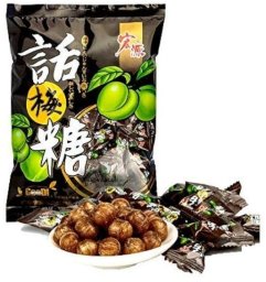 Yuki & Love Cukierki o smaku śliwki chińskie plum candy landrynki HongYuan 350g