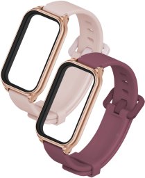 ChronSmarta Zestaw: 2x pasek z ramką ChronSmarta do smartband'a Xiaomi Smart Band 9 Active