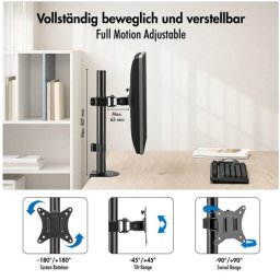 LogiLink Uchwyt na monitor 17-32" BP0222