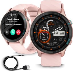 Smartwatch Wenom Smartwatch Wenom 2025 z funkcją rozmów, monitor tętna, IP68 Menu PL