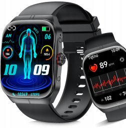Smartwatch Wenom Zegarek Smartwatch Wenom AMOLED NFC Bluetooth Sportowy, Wodoodporny Menu PL