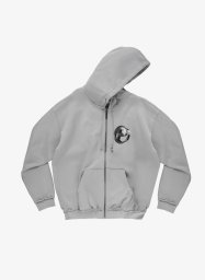 Skechers Prosto P Rim Zip Hoodie KL261MSWE2121 szary M