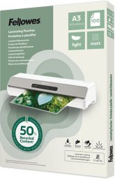 Fellowes Folie laminacyjne Eco* 100gab Matte A3 043859813865 100143436 (043859813865)