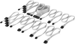 Corsair Premium Sleeved DC Cable Pro Kit dla zasilacza Typ-5 biały
