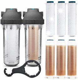 Dafi DAFI Filtr Wody 2 stopniowy Zmiękczacz Przepływowy na Cały Dom 1" + Wkłady