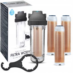 Dafi DAFI Filtr Wody Zmiękczacz Przepływowy 1" Wkład Zmiękczający Wodę