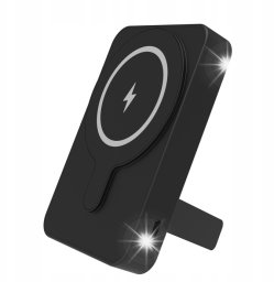 Powerbank Denver DENVER POWERBANK 5000 mAh magnetyczne ładowanie bezprzewodowe USB-C USB-A