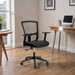 Krzesło biurowe Szchara FOTEL BIUROWY ERGONOMICZNY OBROTOWY KRZESŁO BIUROWE DO BIURKA MIKROSIATKA
