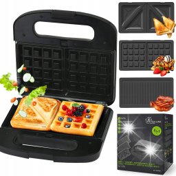 Opiekacz ExtraLink Sandwich 3w1 EXTRALINK Smart Life Grill Sandwich SJ-37A Toster Gofrownica