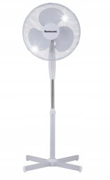 Termowentylator Ravanson Wentylator stojący RAVANSON WT-1040S BIAŁY 40 cm Wiatrak podłogowy